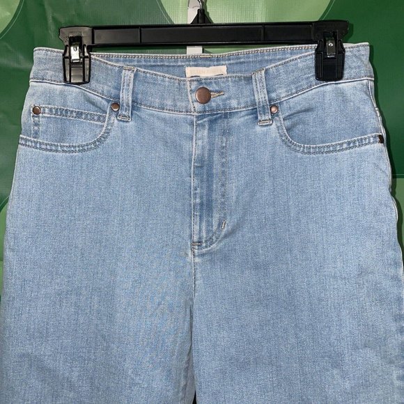 EILEEN FISHER Women's Ankle jean in LIGHT BLUE WASH sz 6 - NWT   msrp $ 178 - Picture 4 of 12
